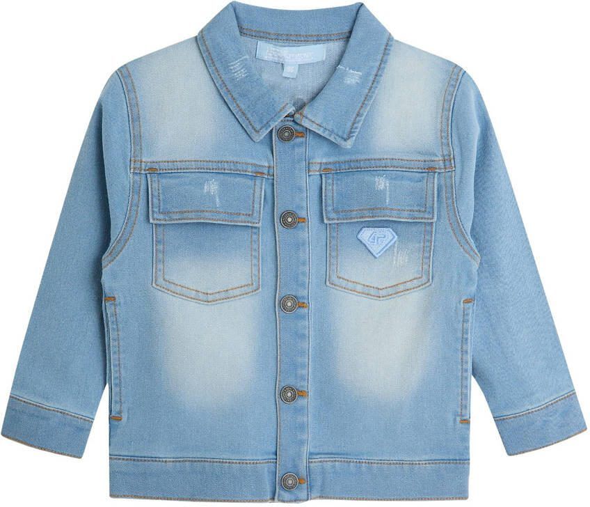 4PRESIDENT spijkerjas zomer blauw