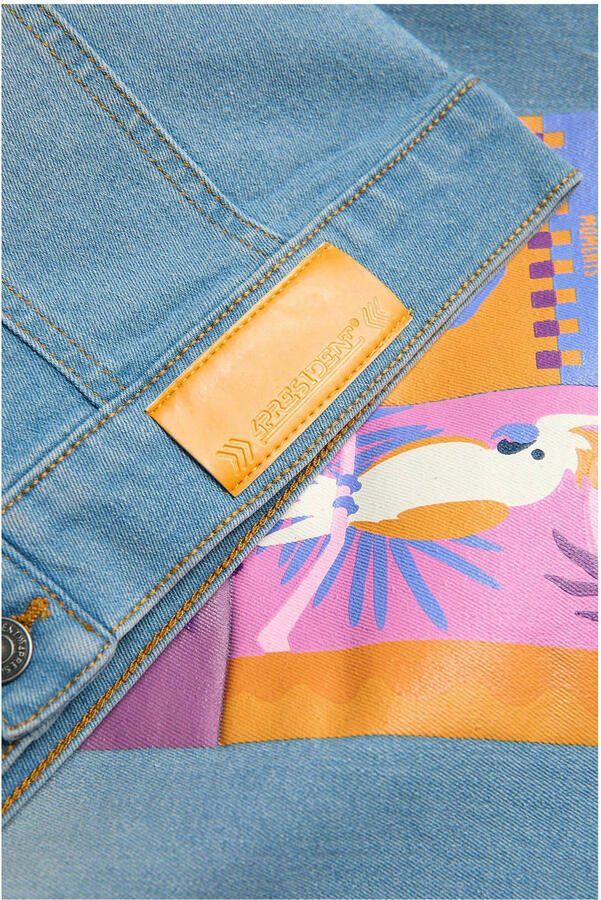 4PRESIDENT spijkerjas zomer light blue denim - Foto 2