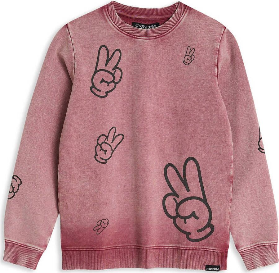 4PRESIDENT sweater roze