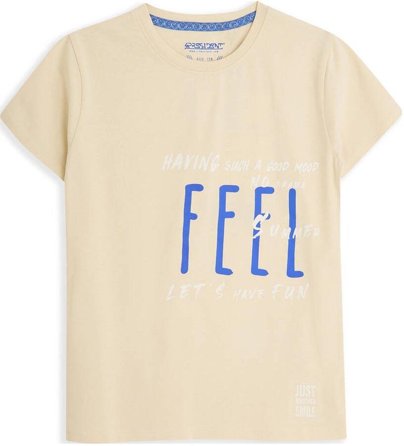 4PRESIDENT T-shirt beige