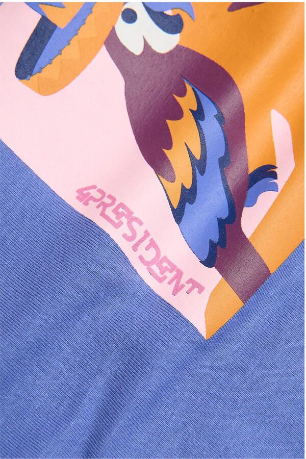 4PRESIDENT T-shirt blauw - Foto 2