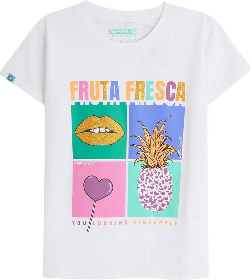 4PRESIDENT T-shirt wit
