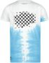 4PRESIDENT tie-dye T-shirt Makai multi Jongens Stretchkatoen Ronde hals 104 - Thumbnail 1