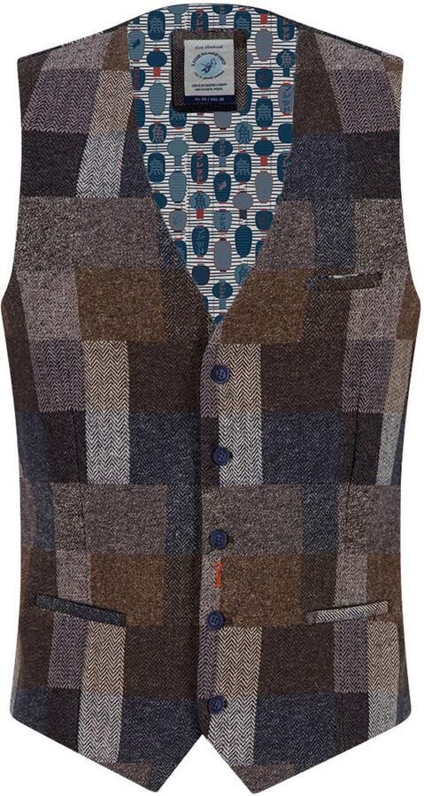 A fish named Fred gilet met print meerkleurig
