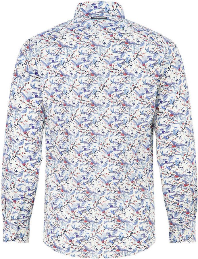 A fish named Fred regular fit casual overhemd met print wit - Foto 2