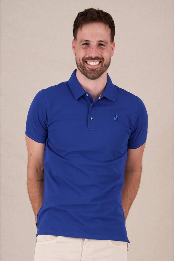 A fish named Fred regular polo blauw