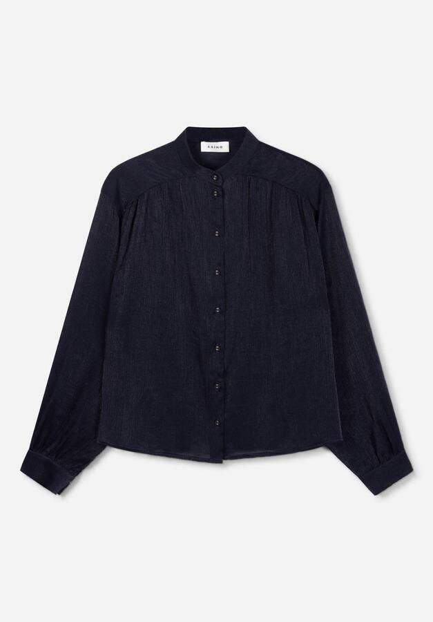 Aaiko blouse donkerblauw