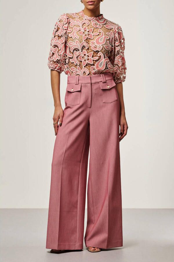 AAIKO Dames Tops & T-shirts Shaila Pes 526 Roze - Foto 5