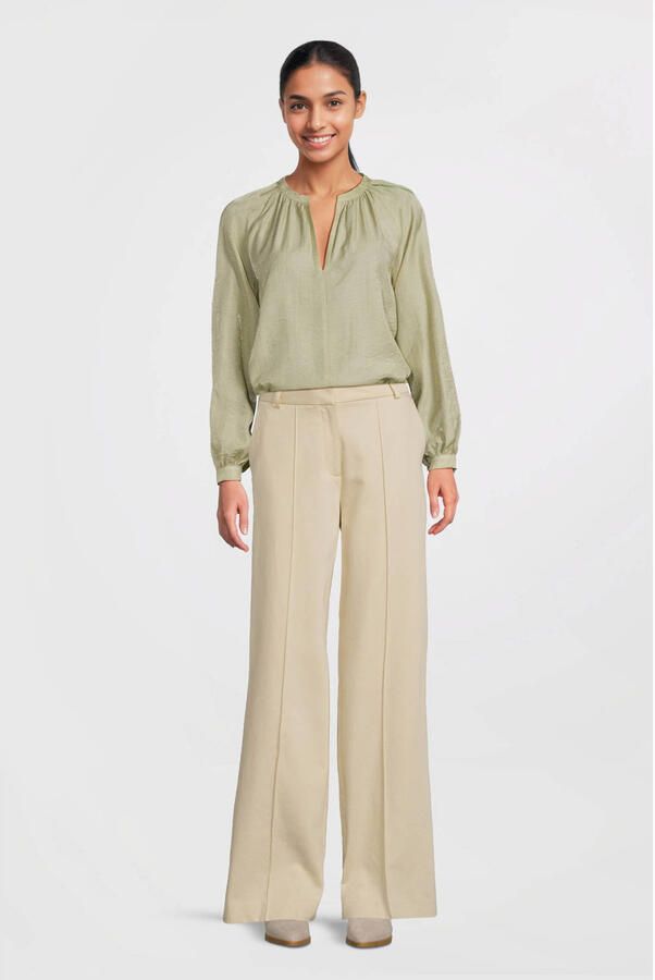 AAIKO Dames Blouses Alanza Shine Vis 511 Groen - Foto 8