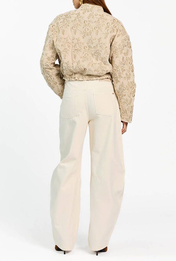 AAIKO Dames Blazers Solane 3d Tba Beige - Foto 7