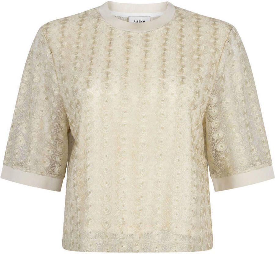 AAIKO Dames Tops & T-shirts Julice Ny 521 Creme - Foto 6