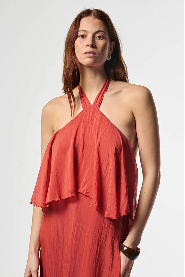 AAIKO Dames Jurken Albina Se 505 Rood - Foto 5