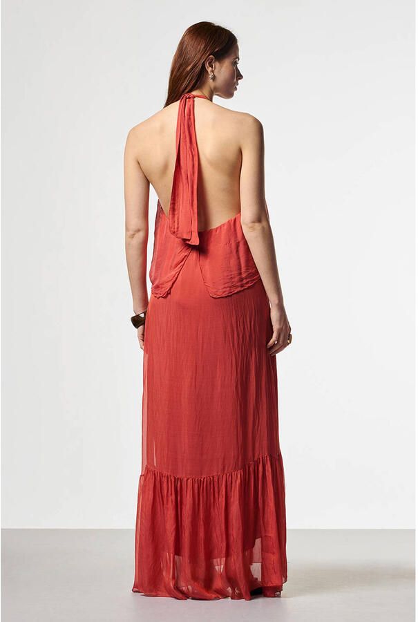 AAIKO Dames Jurken Albina Se 505 Rood - Foto 6