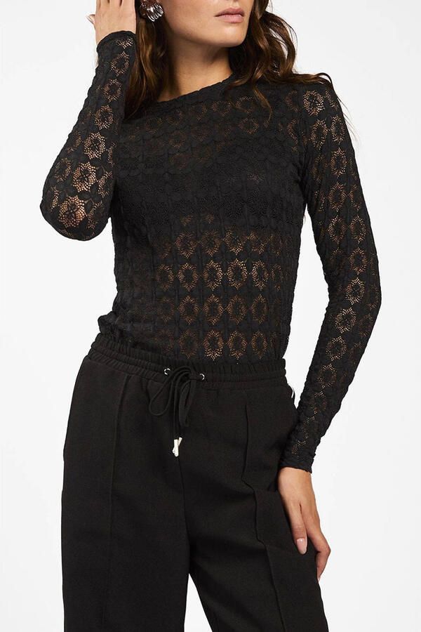 AAIKO Dames Tops & T-shirts Mason Co 155 Zwart - Foto 6