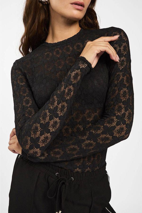 AAIKO Dames Tops & T-shirts Mason Co 155 Zwart - Foto 5