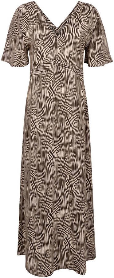 Aaiko maxi jurk beige