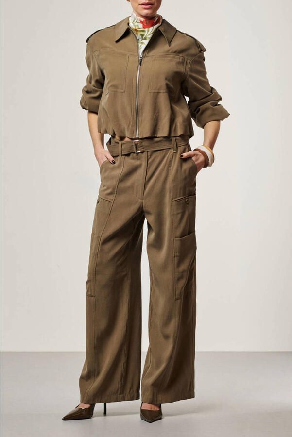 AAIKO Dames Blazers Rosalie Ten 545 Khaki - Foto 7