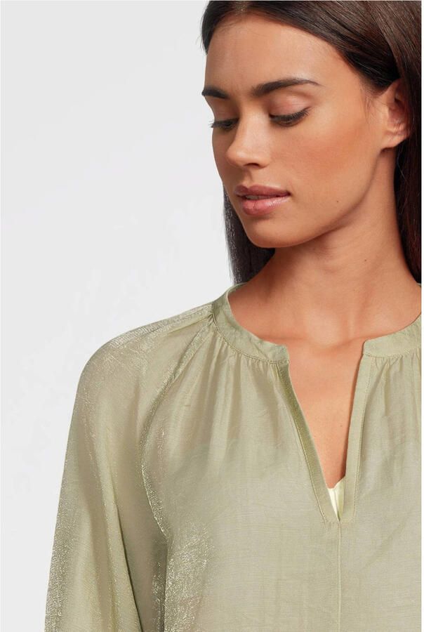 Aaiko straight high waist pantalon groen - Foto 5