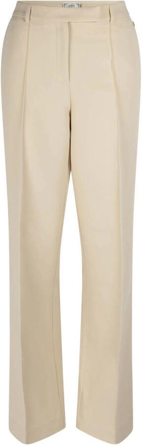Aaiko straight regular waist pantalon beige