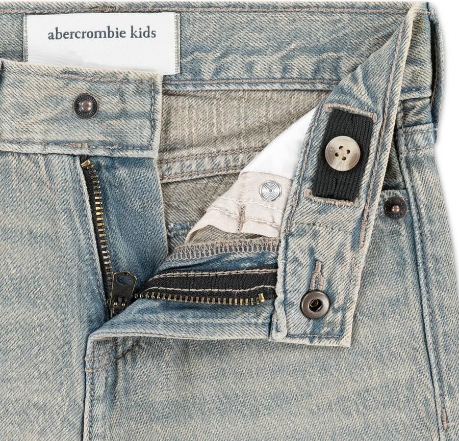 Abercrombie & Fitch baggy jeans lichtblauw - Foto 3
