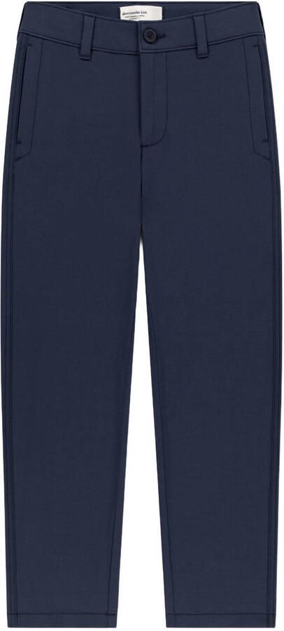Abercrombie & Fitch chino donkerblauw Broek Jongens Stretchkatoen Effen