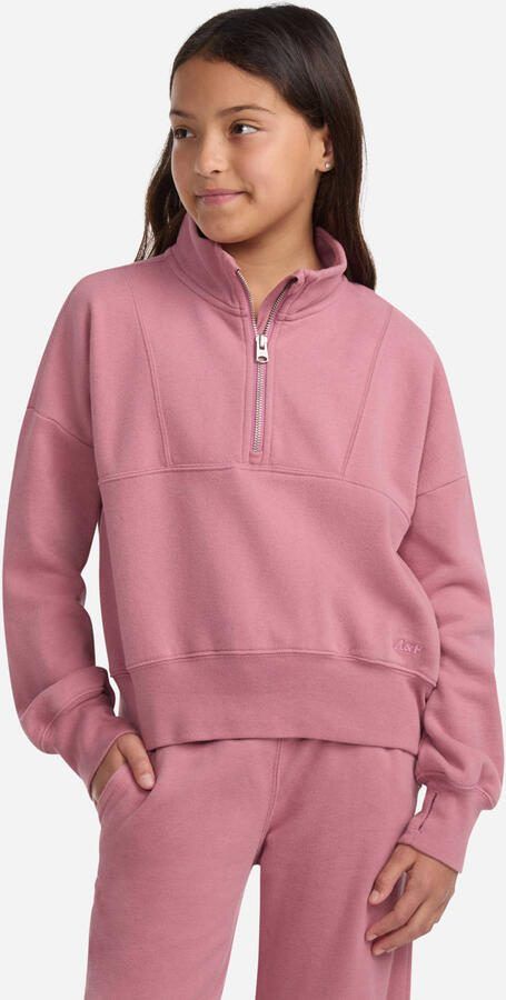 Abercrombie & Fitch fleecetrui roze - Foto 3