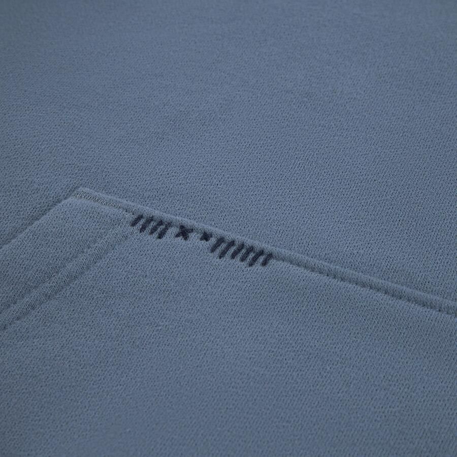 Abercrombie & Fitch hoodie grijsblauw Sweater Effen - Foto 2