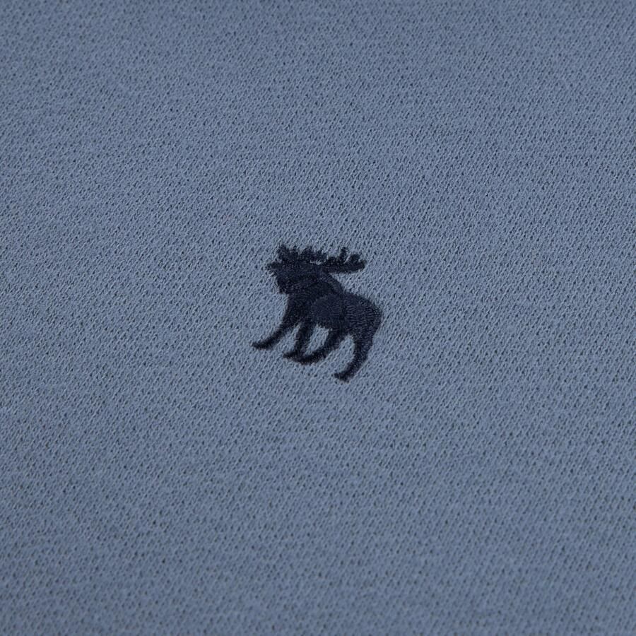 Abercrombie & Fitch hoodie grijsblauw Sweater Effen - Foto 3
