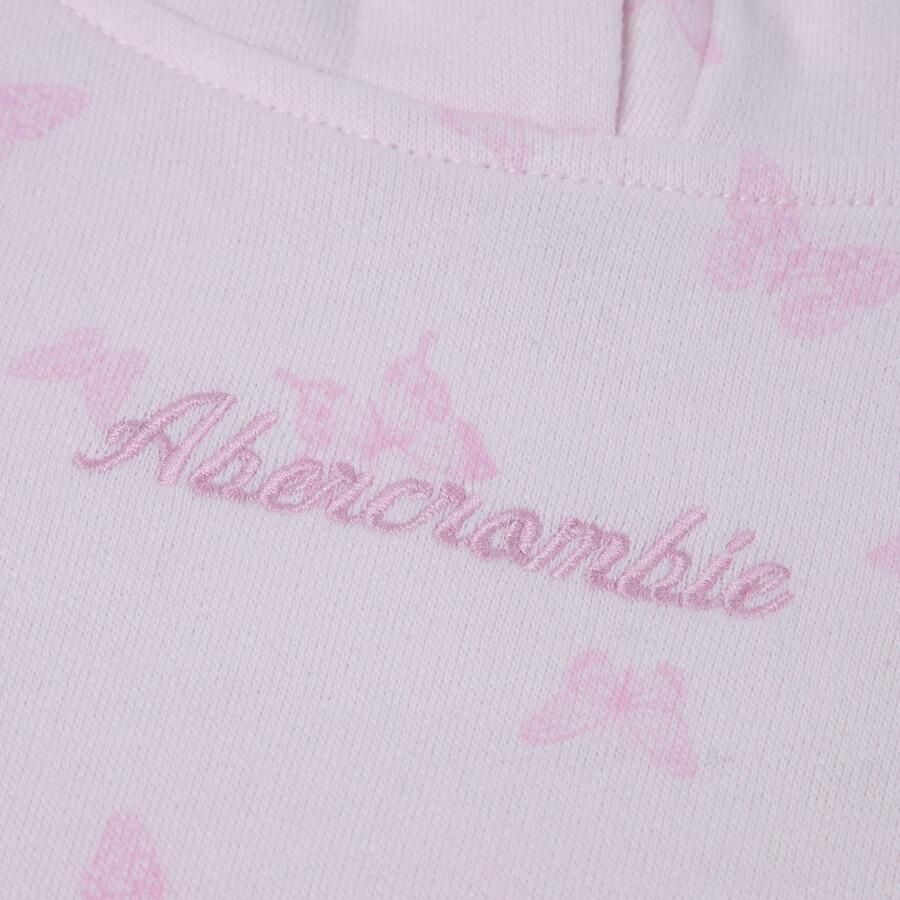 Abercrombie & Fitch hoodie met print roze Sweater All over print