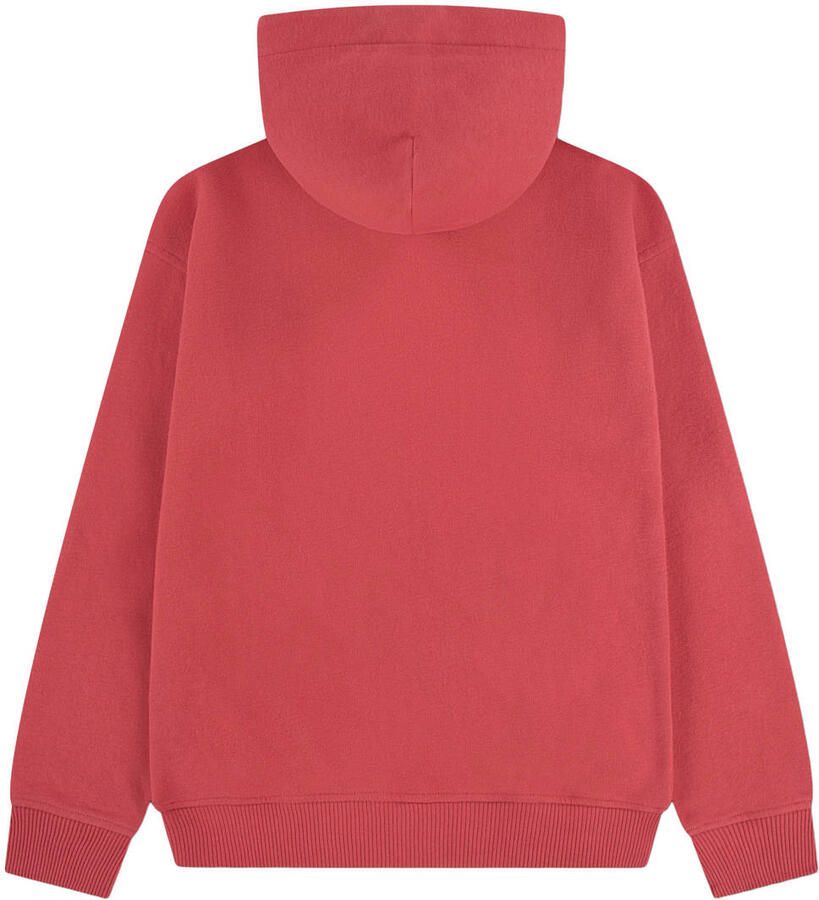 Abercrombie & Fitch hoodie rood Sweater Effen