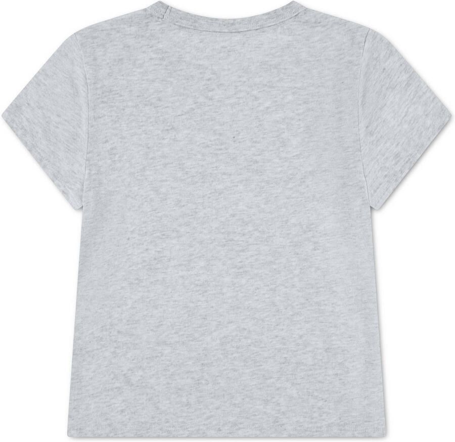 Abercrombie & Fitch jersey T-shirt lichtgrijs - Foto 3