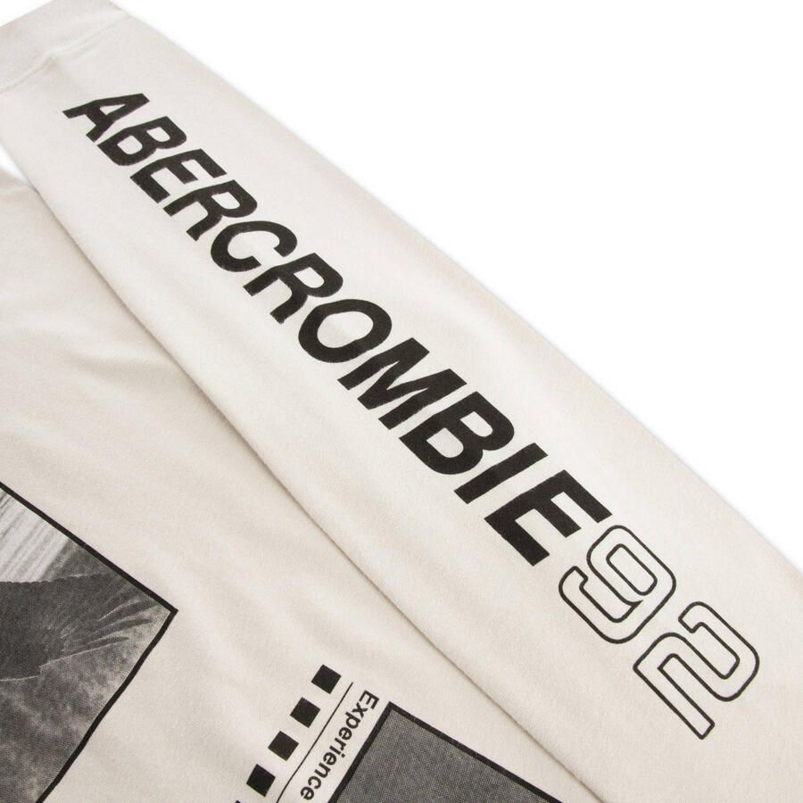 Abercrombie & Fitch longsleeve met print beige - Foto 2