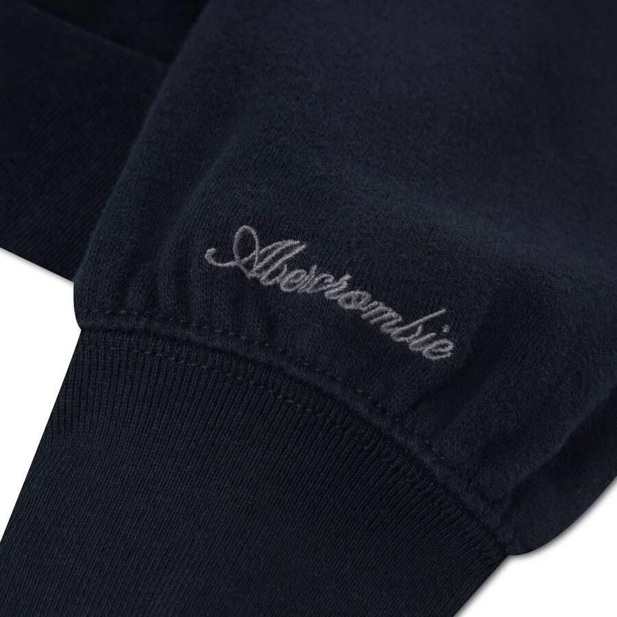 Abercrombie & Fitch sweater antraciet Grijs Effen - Foto 2