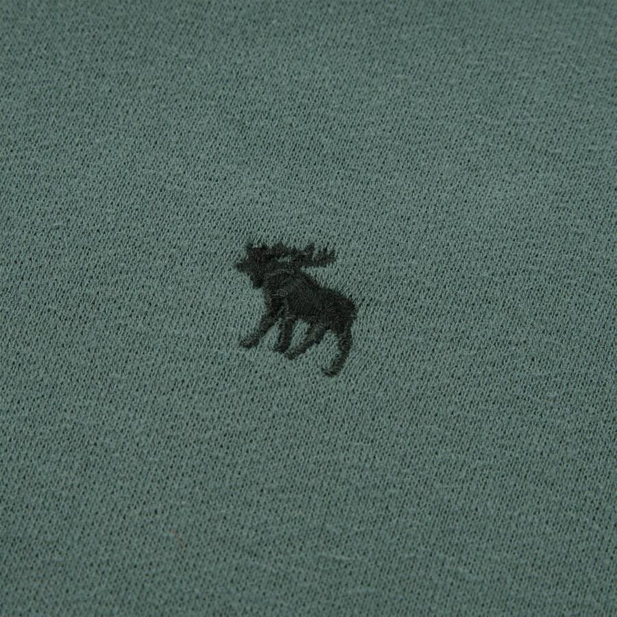 Abercrombie & Fitch sweater groen Effen - Foto 2