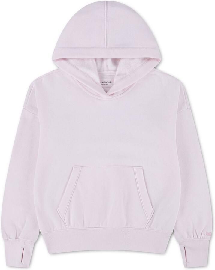 Abercrombie & Fitch sweater lichtroze Effen