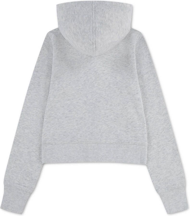 Abercrombie & Fitch sweatvest met tekst lichtgrijs - Foto 3