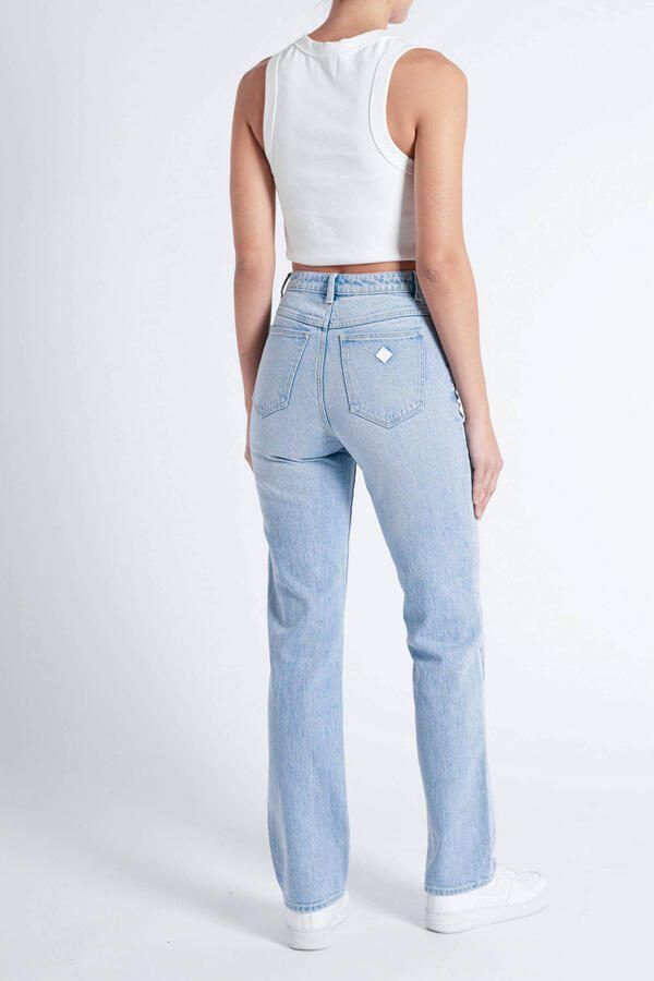 Abrand Jeans high waist straight leg jeans 94 HIGH STRAIGHT GINA light blue denim