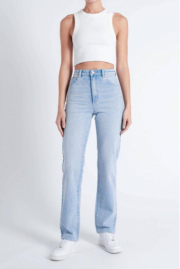 Abrand Jeans high waist straight leg jeans 94 HIGH STRAIGHT GINA light blue denim - Foto 2