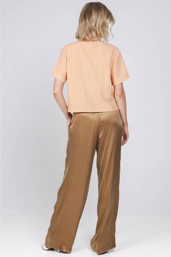 Accentil blouse oranje - Foto 2