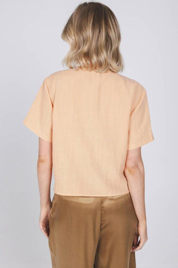 Accentil blouse oranje - Foto 3
