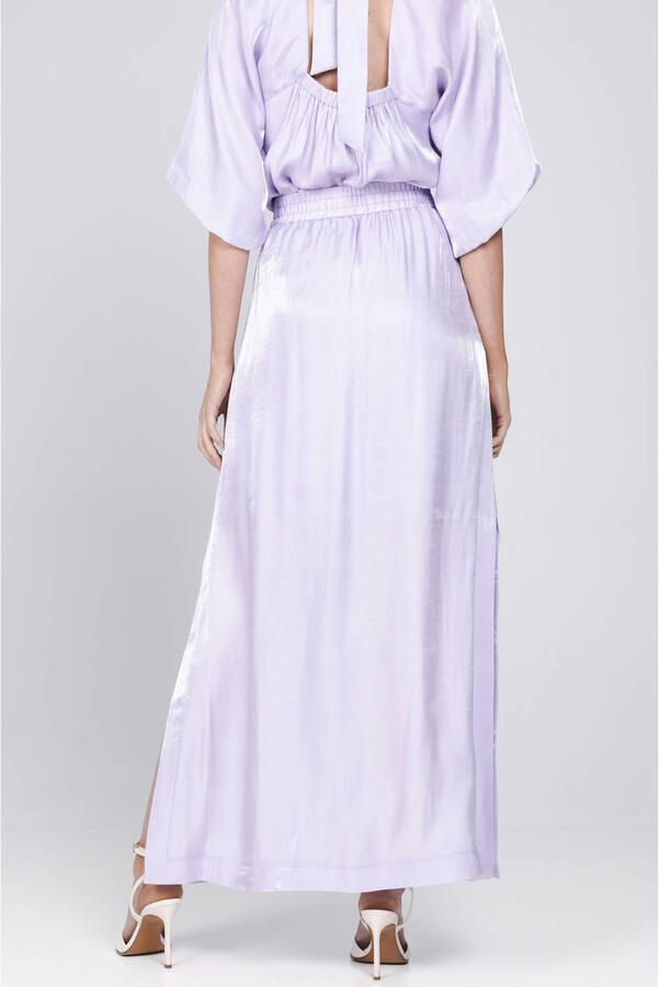 Accentil maxi rok lila - Foto 2