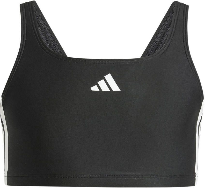 Adidas 3-Stripes V-Back Bikini Kids Zwart Kind Zwart - Foto 2