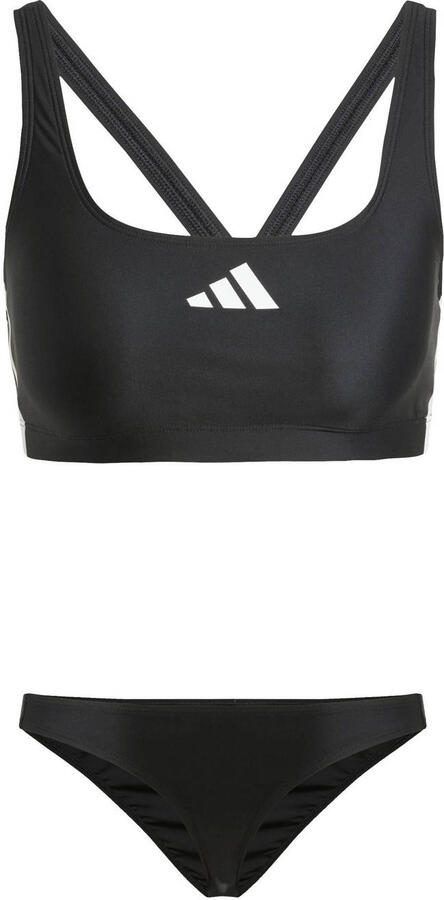 Adidas Performance niet-voorgevormde Infinitex bikini set zwart - Foto 3