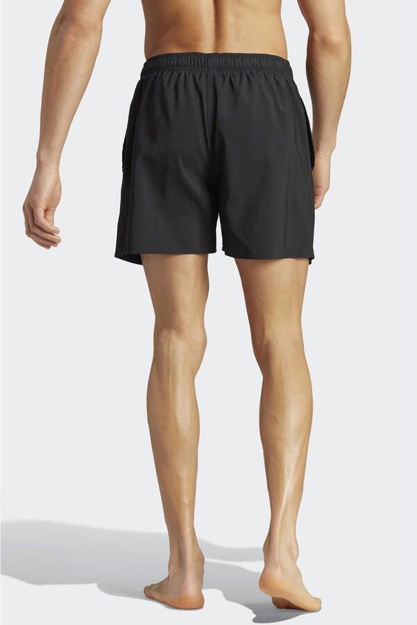 Adidas Originals Solid CLX Short-Length Swim Short Men Swimwear zwart Maat M Kleding