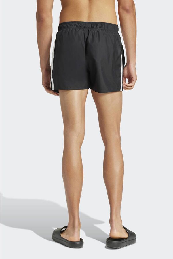 Adidas 3-Stripes Zwemshort 3-inch Zwart- Heren Zwart - Foto 2