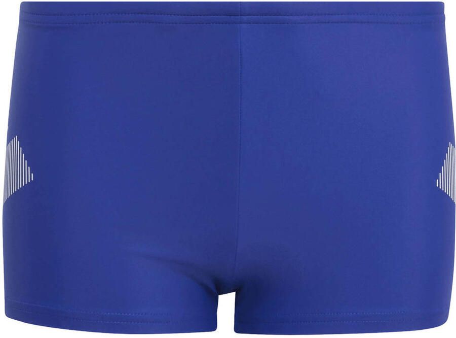 Adidas zwemboxer met logo blauw