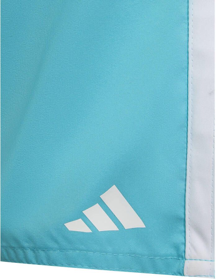 Adidas zwemshort met logo turkoois - Foto 2