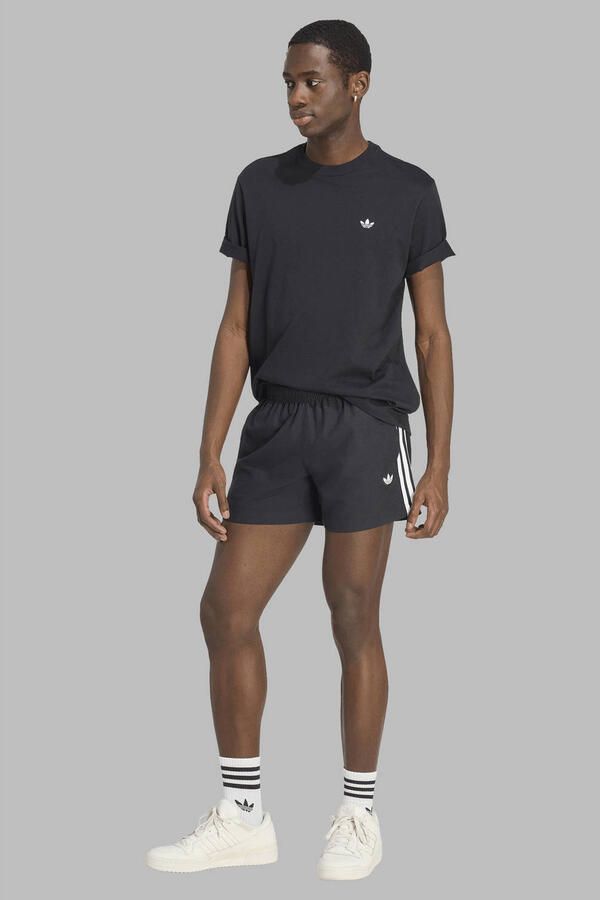 Adidas zwemshort met logo zwart