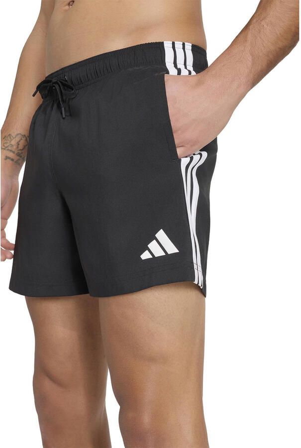 Adidas zwemshort met logo zwart wit - Foto 2