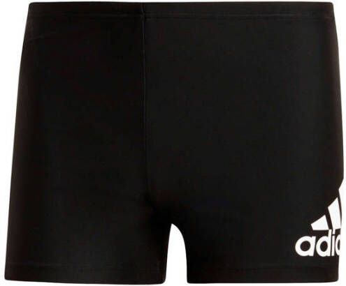 Adidas Performance Zwemboxer met contrastkleurige logoprint